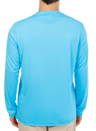 Thumbnail 7: REEL LEGENDS Men's Long Sleeve Solid Reel-Tec Shirt 