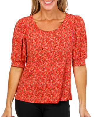 Thumbnail 1: Cece Women's Floral Print Top 