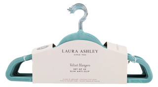 Thumbnail 1: Laura Ashley 25 Pk Velvet Hangers 