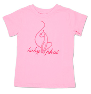 Thumbnail 1: Baby Phat Little Girls Logo Tee  