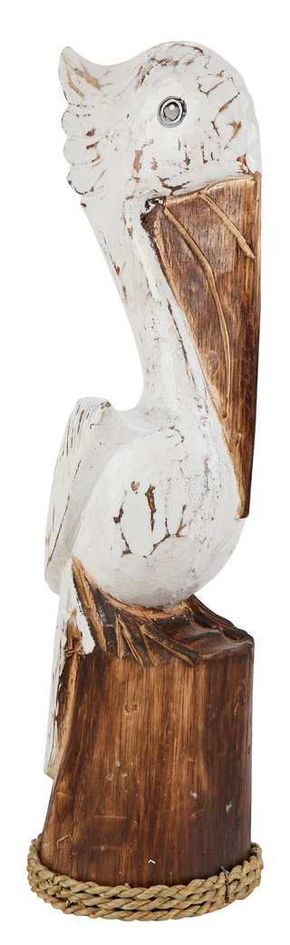 Thumbnail 2: Chesapeake Bay 20 in Wooden Pelican on Piling Home Decor 