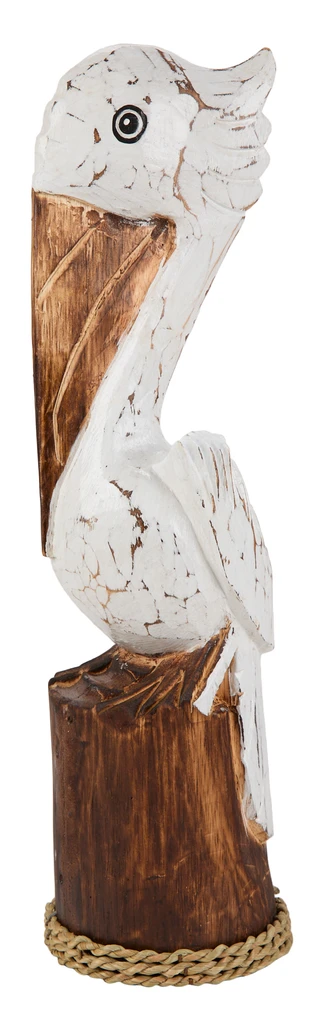 Thumbnail 1: Chesapeake Bay 20 in Wooden Pelican on Piling Home Decor 