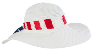Thumbnail 2: Magid 2 Pc Americana Hat & Kimono Set  
