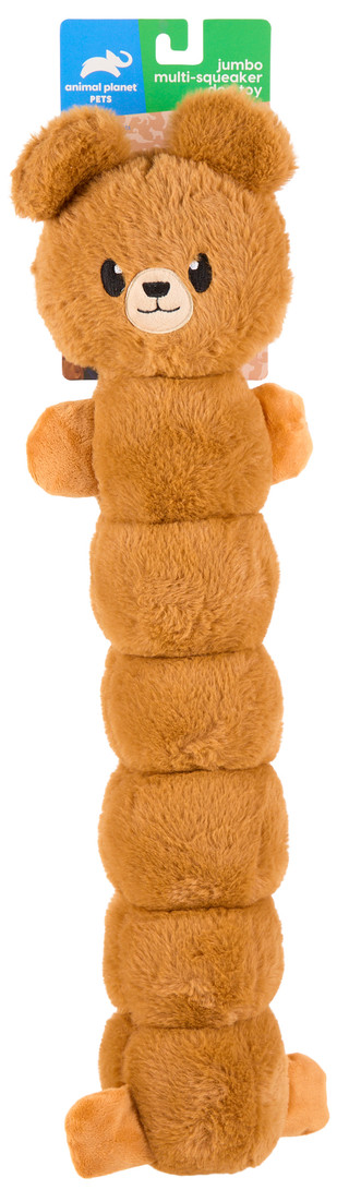 Thumbnail 1: Animal Planet Plush Jumbo Pet Toy 