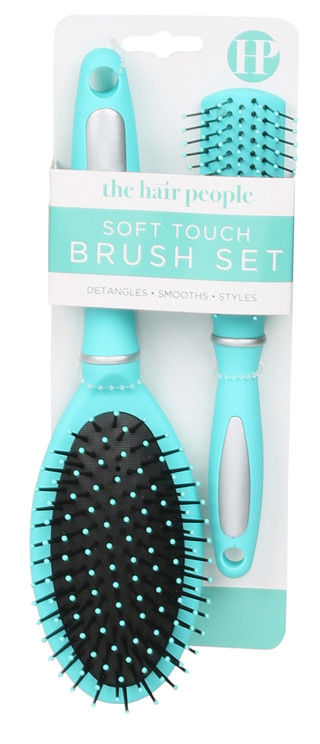 Thumbnail 1: The Hair People 2 Pk Soft Touch Hair Brushes 
