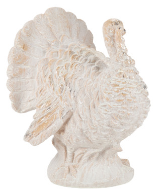 Thumbnail 2: Autumn Grove 12 in Resin Shimmer Harvest Turkey Decor 