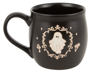 Thumbnail 2: Spectrum Designz 18 oz Spooky Season Ghost Halloween Coffee Mug 