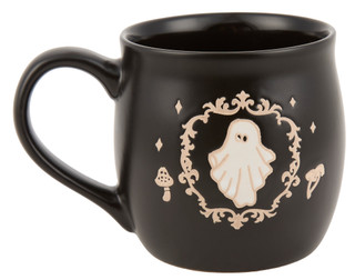 Thumbnail 2: Spectrum Designz 18 oz Spooky Season Ghost Halloween Coffee Mug 