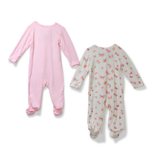 Thumbnail 2: SHABBY CHIC Baby Girls 2 Pk Sleepers  