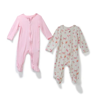 Thumbnail 1: SHABBY CHIC Baby Girls 2 Pk Sleepers  