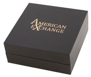 Thumbnail 2: AMERICAN EXCHANGE Men's Genuine Leather Cross Triple Bracelet in Gift Box 
