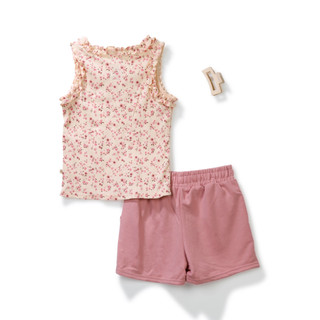 Thumbnail 2: BEARPAW Girls 3 Pc Shorts Set 