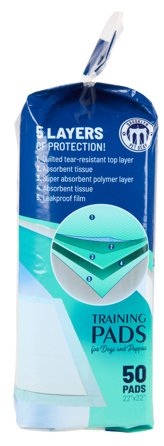 Thumbnail 2: Brooklyn Pet Gear 50 Pk Super Absorbent Training Pads for Dogs & Puppies 