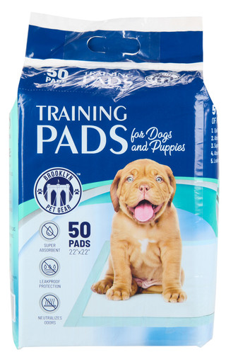 Thumbnail 1: Brooklyn Pet Gear 50 Pk Super Absorbent Training Pads for Dogs & Puppies 