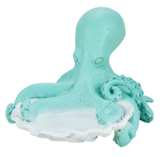 Thumbnail 1: Fancy That Gift & Decor 7 in Resin Octopus Trinket Dish 
