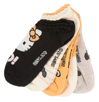 Thumbnail 2: Hello Kitty Women's 5 Pk Halloween Themed Low Cut Socks 