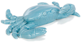Thumbnail 1: Fancy That Gift & Decor 7 in Ceramic Crab Home Decor 