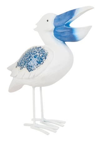 Thumbnail 2: Fancy That Gift & Decor 10 in Coastal Resin Mosaic Pelican Home Decor 