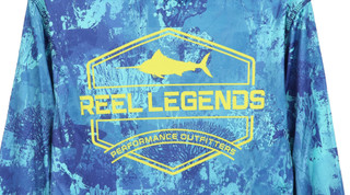 Thumbnail 3: REEL LEGENDS Big Boys Logo Performance Hoodie 