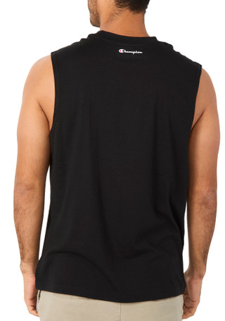 Thumbnail 2: Champion Men's Sleeveless Solid Muscle Shirt 