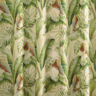 Thumbnail 4: TOMMY BAHAMA Tommy Bahama Palmiers Green Shower Curtain 