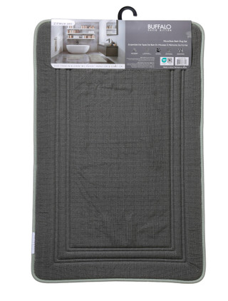 Thumbnail 2: Buffalo David Bitton 2 Pc Microfiber Bath Rug Set 