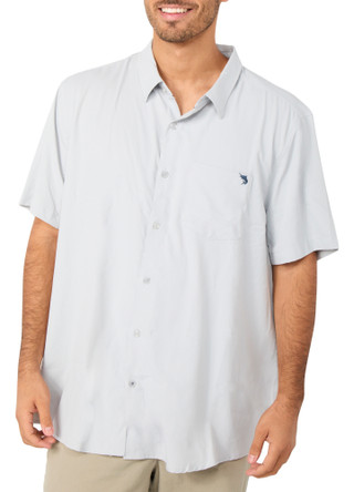 Thumbnail 1: Salt Life Men's Short Sleeve Performance Button Down Shirt 