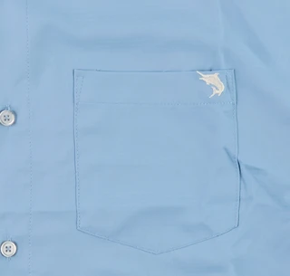 Thumbnail 3: Salt Life Men's Short Sleeve Performance Button Down Shirt 