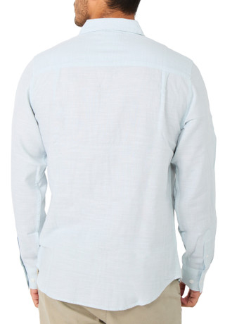 Thumbnail 2: Weatherproof Vintage Men's Long Sleeve Solid Twill Button Down 
