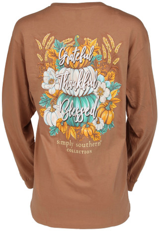 Thumbnail 2: SIMPLY SOUTHERN Juniors Long Sleeve Graphic Tee 