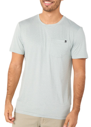 Thumbnail 1: Hurley Men's Short Sleeve Crew Neck Pocket Tee 
