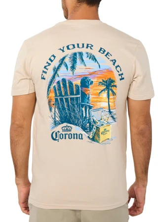 Thumbnail 1: Jedco Men's Short Sleeve Graphic Crew Neck Tee 