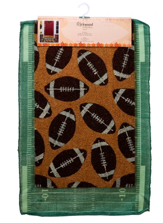 Thumbnail 1: Mirkwood Collection 2 Pc Football Theme Rug Set 