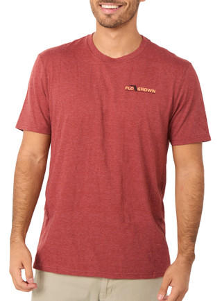 Thumbnail 2: FloGrown Men's Short Sleeve Graphic Crew Neck Tee 