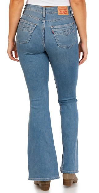 Thumbnail 2: Levi's Juniors Split Hem Stellar Stretch High Rise Jeans 