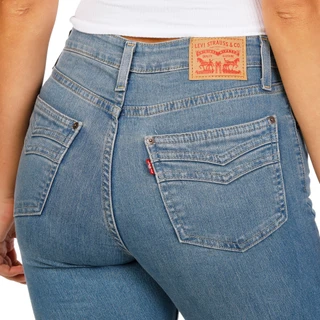 Thumbnail 3: Levi's Juniors Split Hem Stellar Stretch High Rise Jeans 
