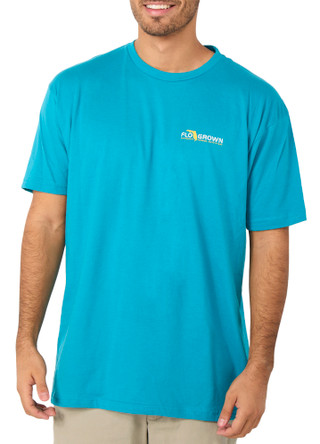 Thumbnail 2: FloGrown Men's Short Sleeve Graphic Crew Neck Tee 