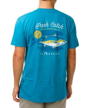 Thumbnail 1: FloGrown Men's Short Sleeve Graphic Crew Neck Tee 
