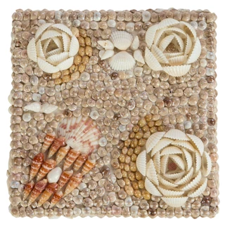 Thumbnail 3: Sand + Sea 8 In Seashell Trinket Box 