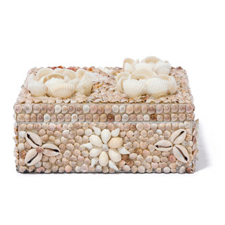 Thumbnail 7: Sand + Sea 8 In Seashell Trinket Box 