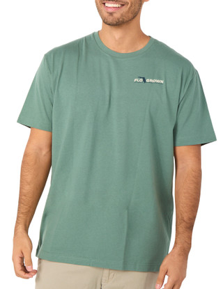 Thumbnail 2: FloGrown Men's Short Sleeve Graphic Crew Neck Tee 