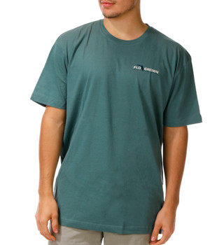 Thumbnail 2: FloGrown Men's Short Sleeve Graphic Crew Neck Tee 