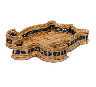 Thumbnail 2: Sand + Sea Turtle Shaped Basket Tray 