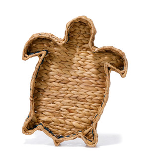 Thumbnail 1: Sand + Sea Turtle Shaped Basket Tray 