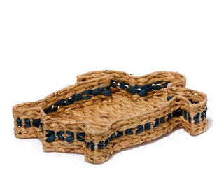 Thumbnail 3: Sand + Sea Turtle Shaped Basket Tray 