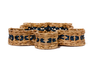 Thumbnail 4: Sand + Sea Turtle Shaped Basket Tray 