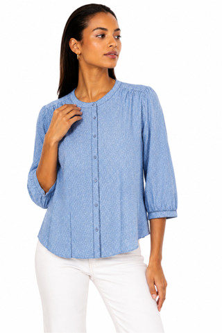 Thumbnail 1: Beach Lunch Lounge Women's  Emily 3/4 Sleeve Top 