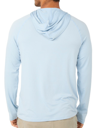 Thumbnail 2: HI TEC Men's Long Sleeve Performance Hooded Graphic Tee 