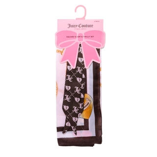 Thumbnail 1: Juicy Couture 2 Pk Square Scarf & Twilly Set 
