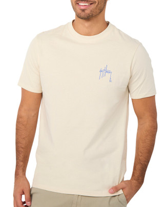 Thumbnail 2: Guy Harvey Men's Short Sleeve Graphic Crew Neck Tee 